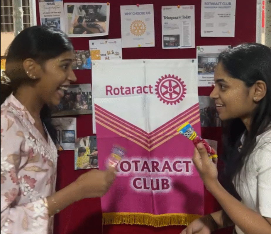 Rotaract Booth 1 - Kaushal Talluri