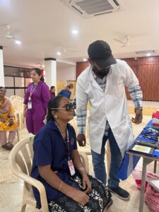 Free Health and Eye checkup camp.