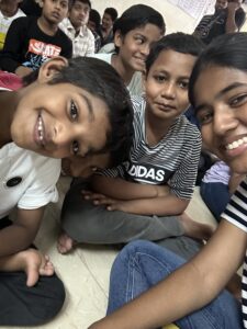 Visit to orphanage