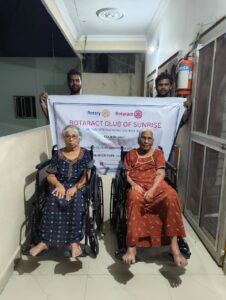 Wheelchair donation