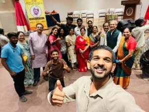 Collaboration with rotary Sampradaya club on CS Rao 100th century celebrations