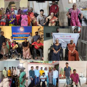 Wheel chair donation