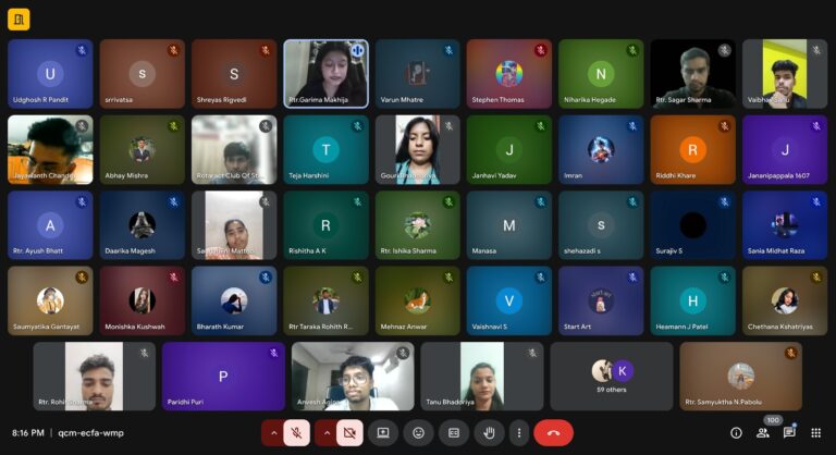 Bridge the Globe – Mega Letterhead Exchange hosted by Rotaract Club of Prestige Gwalior (RID 3053)