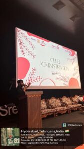 Membership Drive at Sreyas Institute of Engineering and Technology