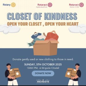 Closet of Kindness  – Open Your Closet, Open Your Heart
