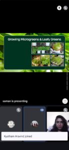 Cultivating tomorrows greens, today